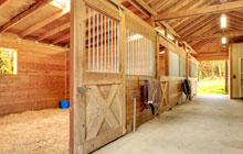 Lewtrenchard stable construction leads